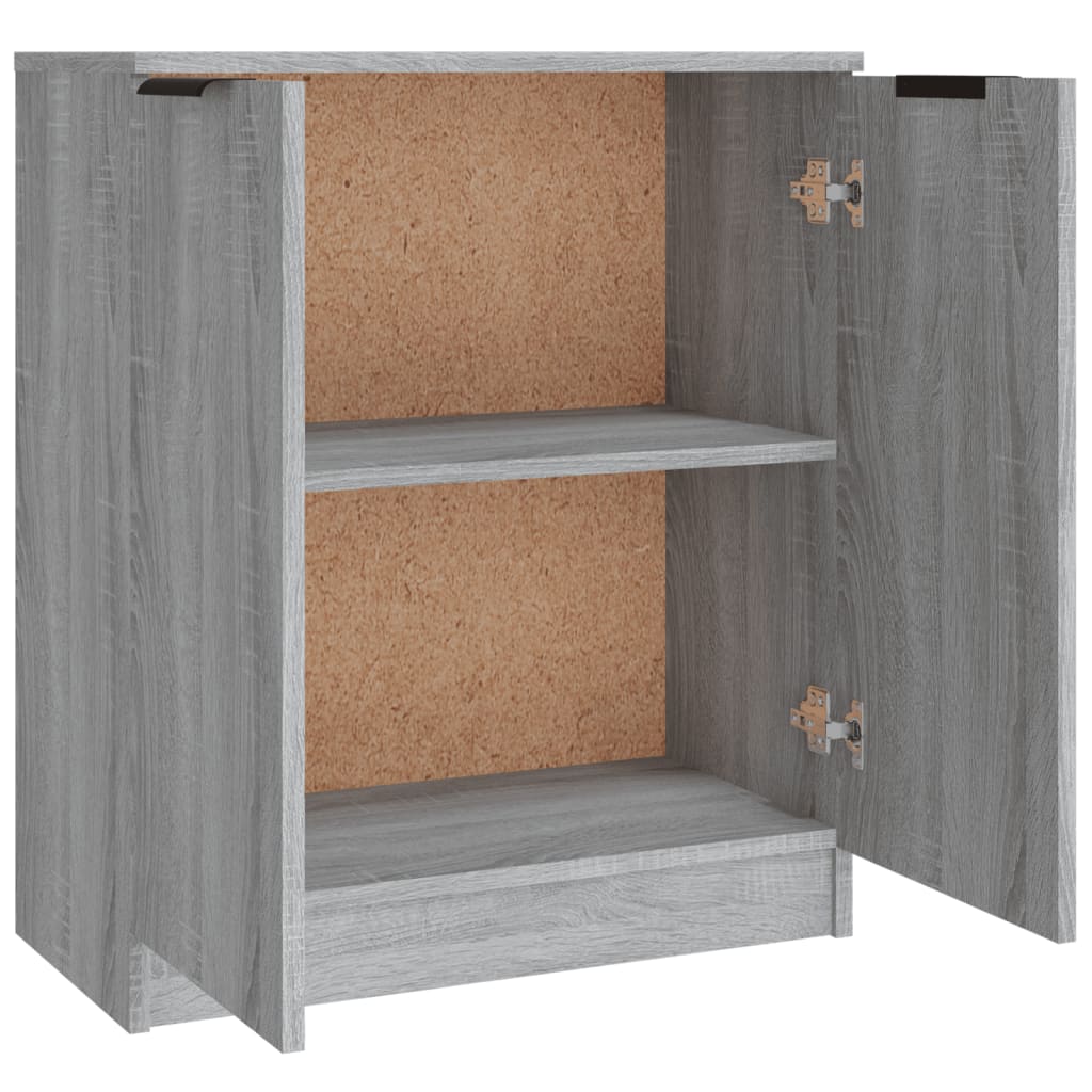Sideboards 3 pcs Grey Sonoma Engineered Wood