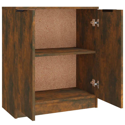Sideboards 3 pcs Smoked Oak Engineered Wood