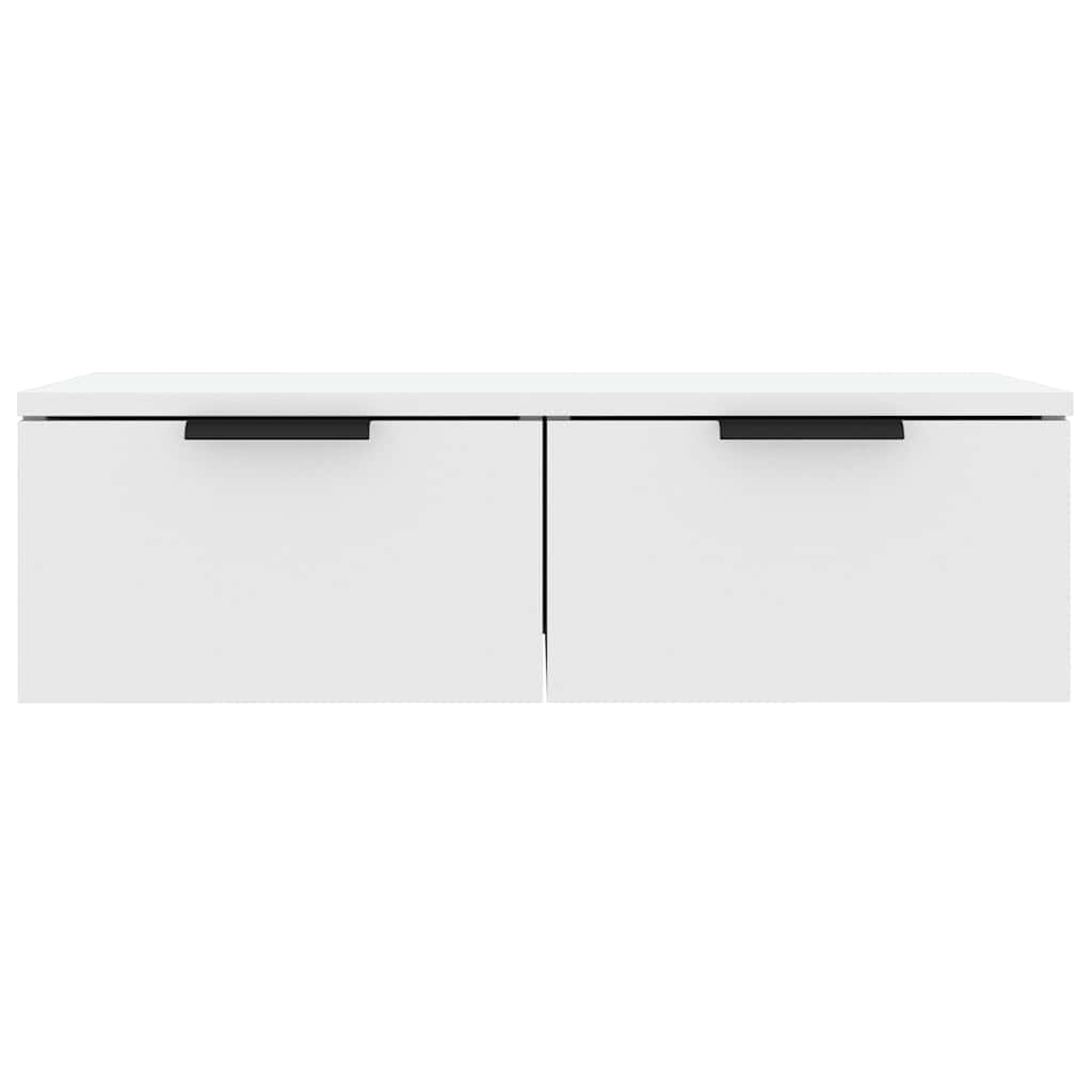 Wall Cabinets 2 pcs White 68x30x20 cm Engineered Wood