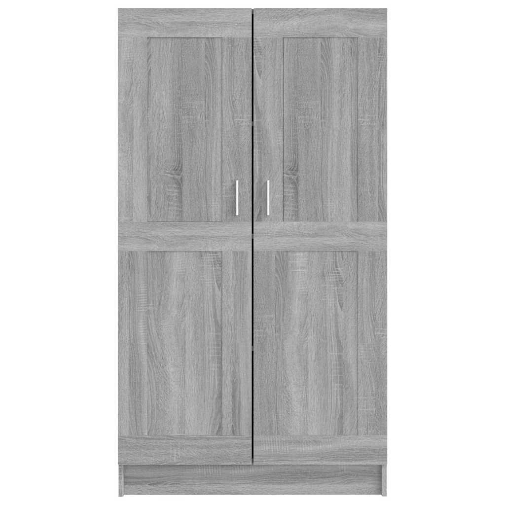 Book Cabinet Grey Sonoma 82,5x30,5x150 cm Engineered Wood