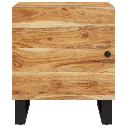 Bedside Cabinet 40x33x46 cm Solid Wood Acacia