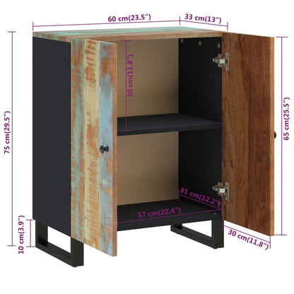 Sideboard | Varies with shades of blue, green, orange, red