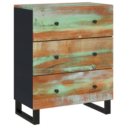 Sideboard 60x33x75 cm Solid Wood Reclaimed
