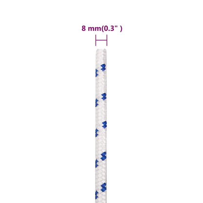 Boat Rope White 8 mm 250 m Polypropylene