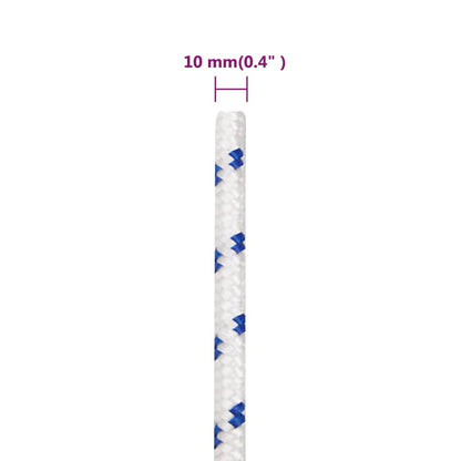 Boat Rope White 10 mm 500 m Polypropylene