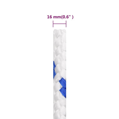 Boat Rope White 16 mm 100 m Polypropylene