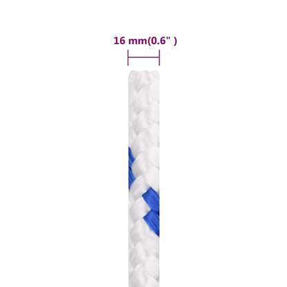 Boat Rope White 16 mm 100 m Polypropylene