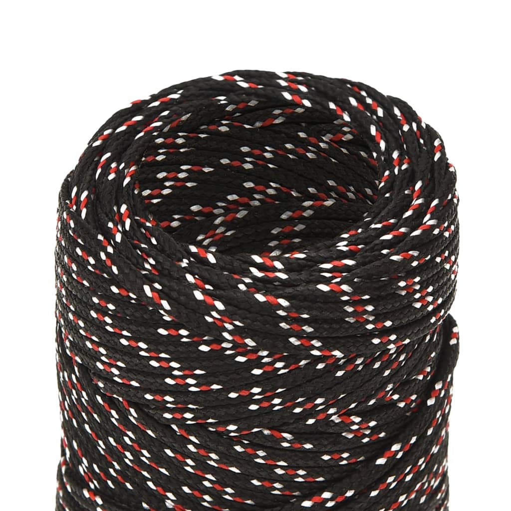 Boat Rope Black 2 mm 50 m Polypropylene