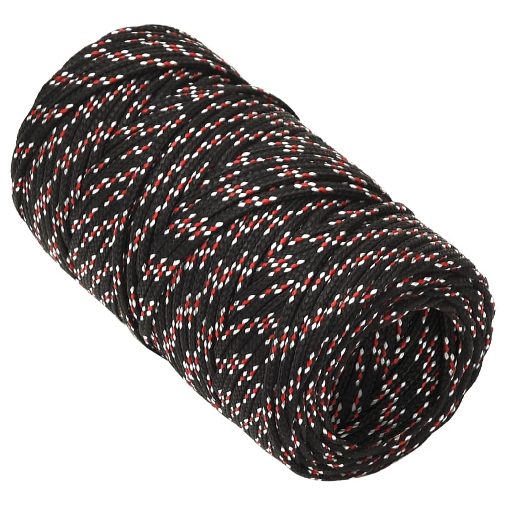 Boat Rope Black 2 mm 250 m Polypropylene