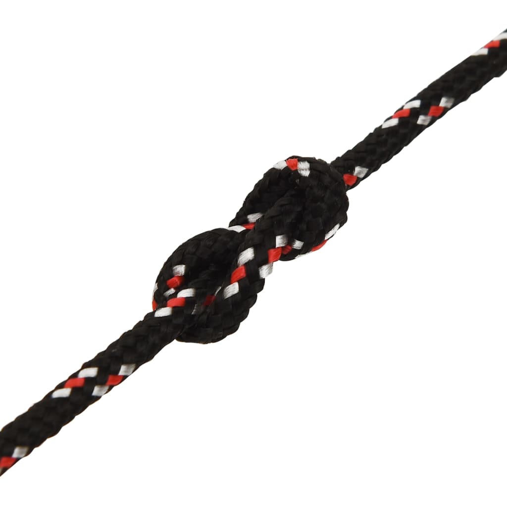 Boat Rope Black 4 mm 25 m Polypropylene