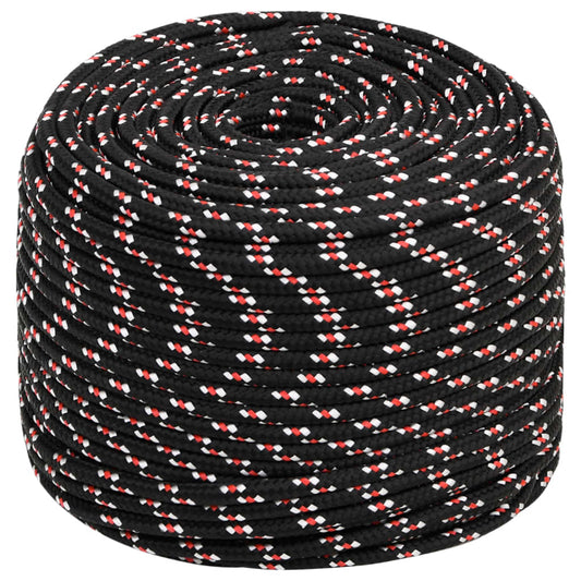 Boat Rope Black 8 mm 250 m Polypropylene
