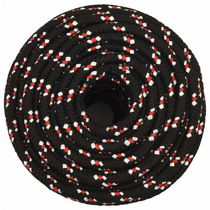 Boat Rope Black 16 mm 100 m Polypropylene