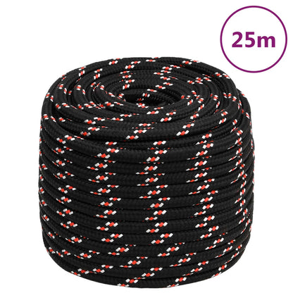 Boat Rope Black 18 mm 25 m Polypropylene