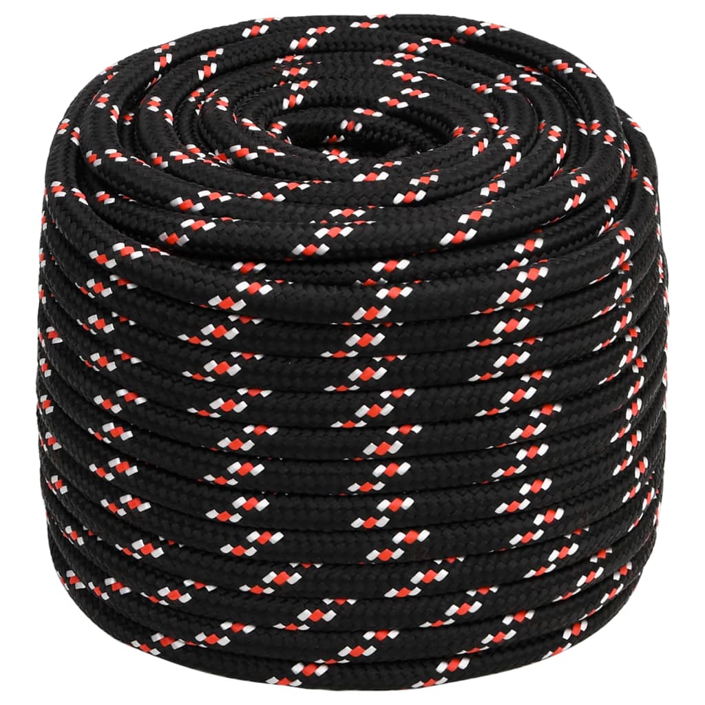Boat Rope Black 18 mm 25 m Polypropylene