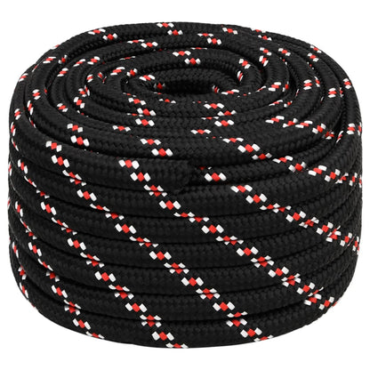 Boat Rope Black 20 mm 50 m Polypropylene