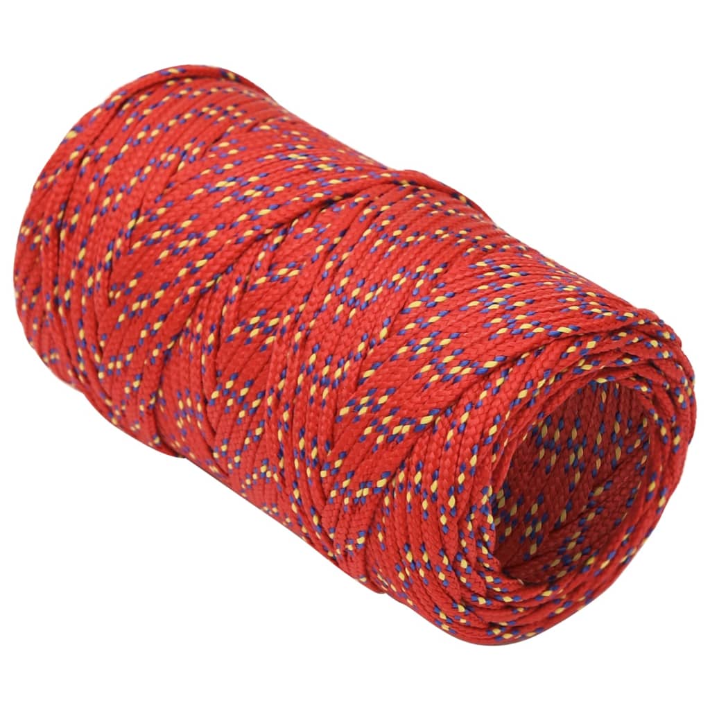 Boat Rope Red 2 mm 250 m Polypropylene