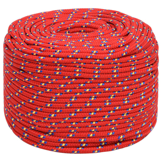 Boat Rope Red 6 mm 250 m Polypropylene