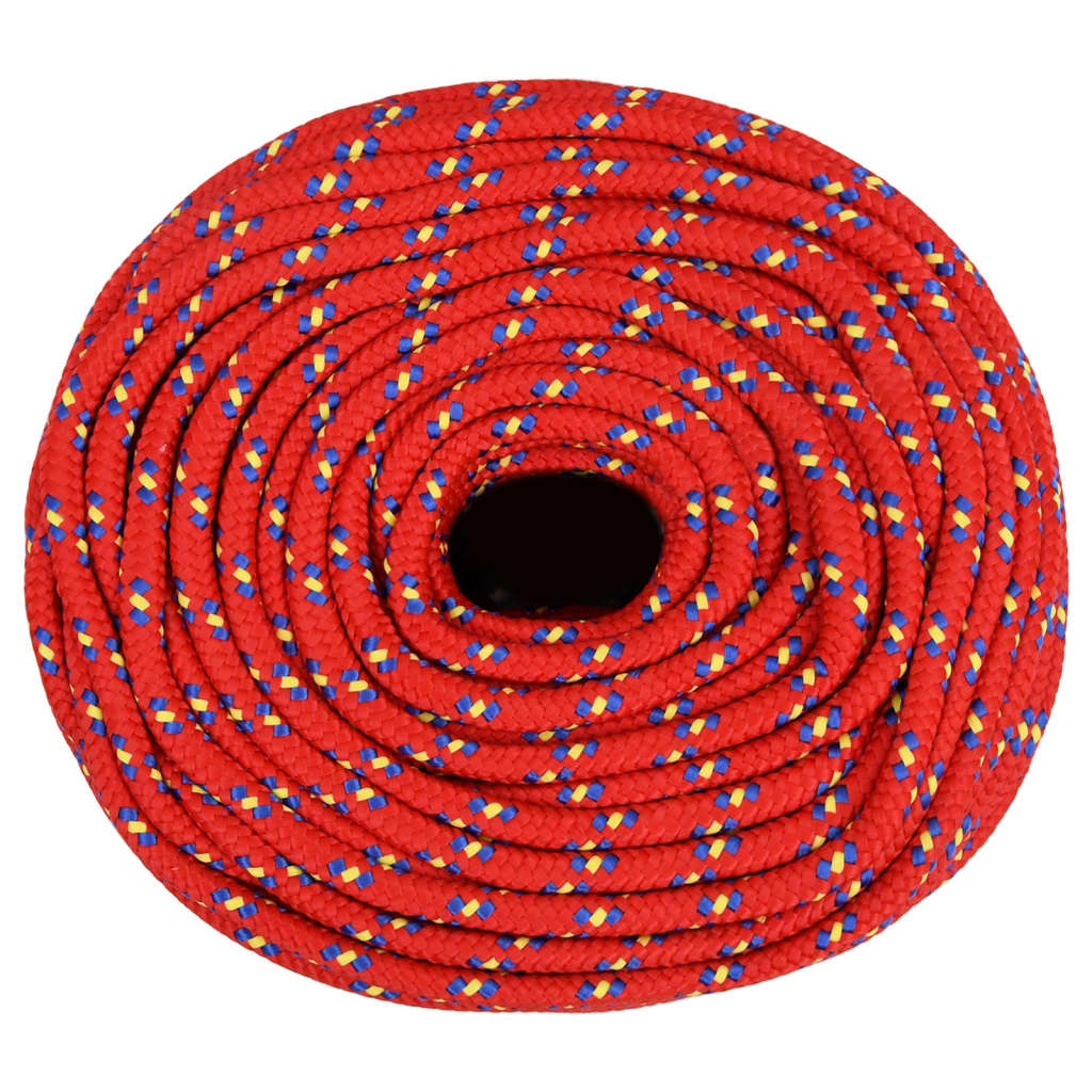 Boat Rope Red 6 mm 250 m Polypropylene