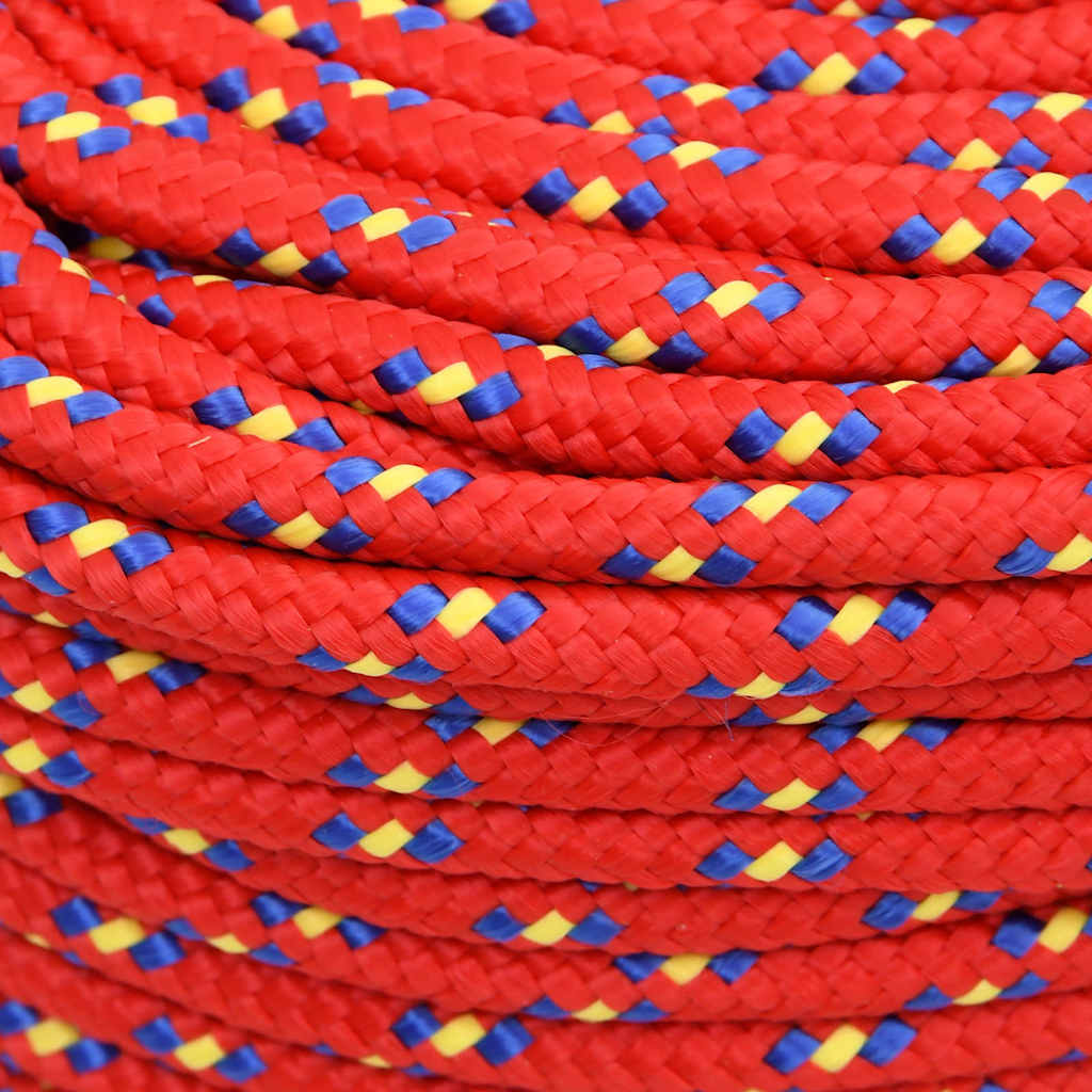 Boat Rope Red 6 mm 250 m Polypropylene