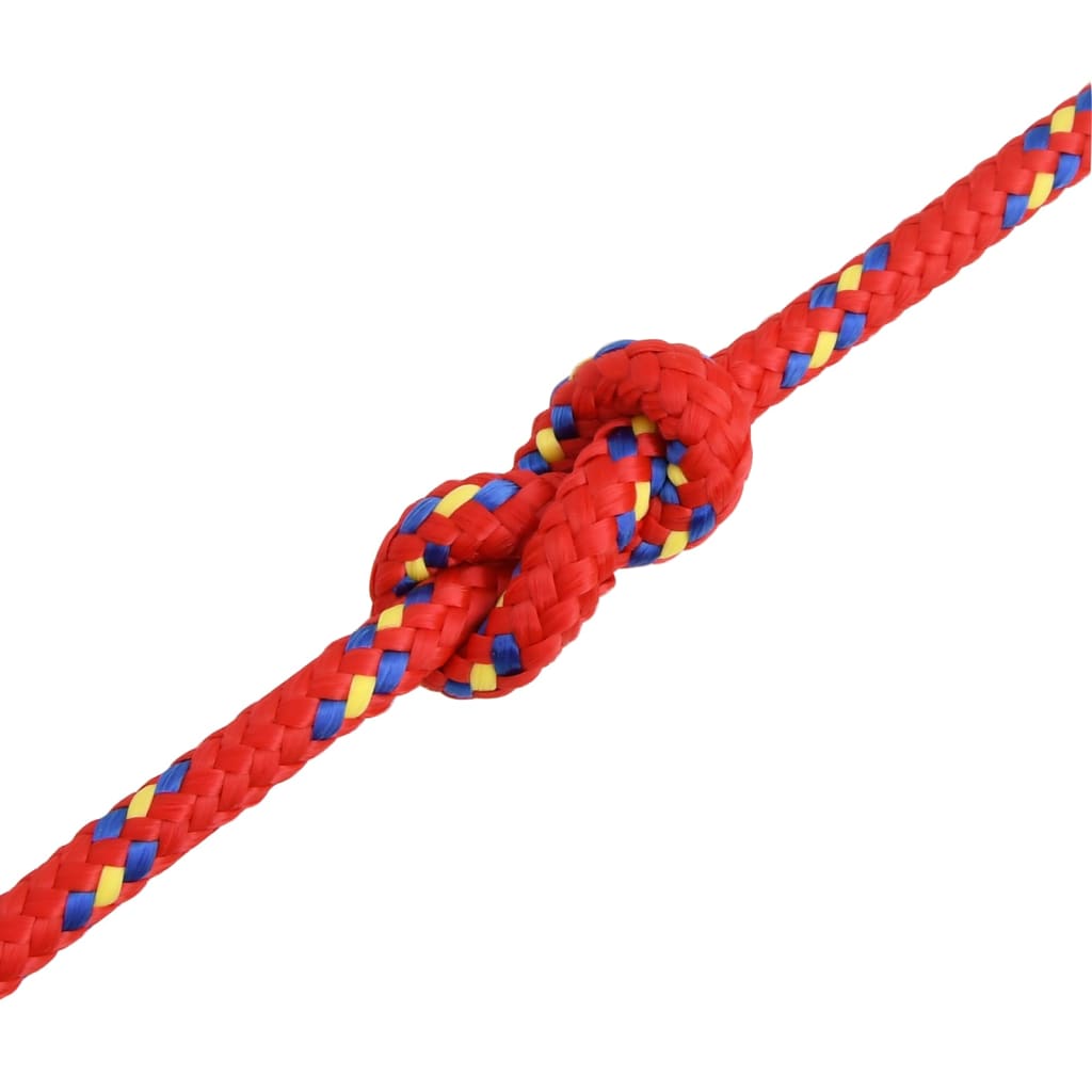 Boat Rope Red 6 mm 250 m Polypropylene
