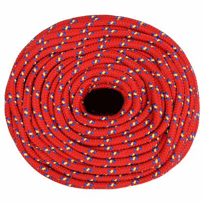 Boat Rope Red 10 mm 500 m Polypropylene