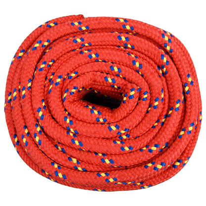 Boat Rope Red 16 mm 100 m Polypropylene