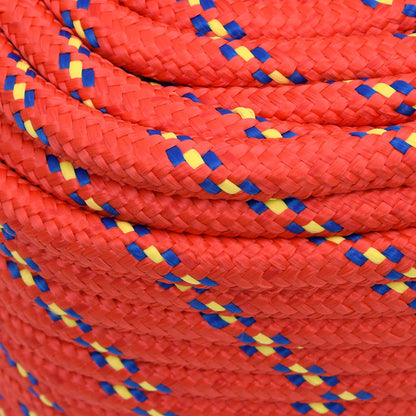 Boat Rope Red 16 mm 100 m Polypropylene