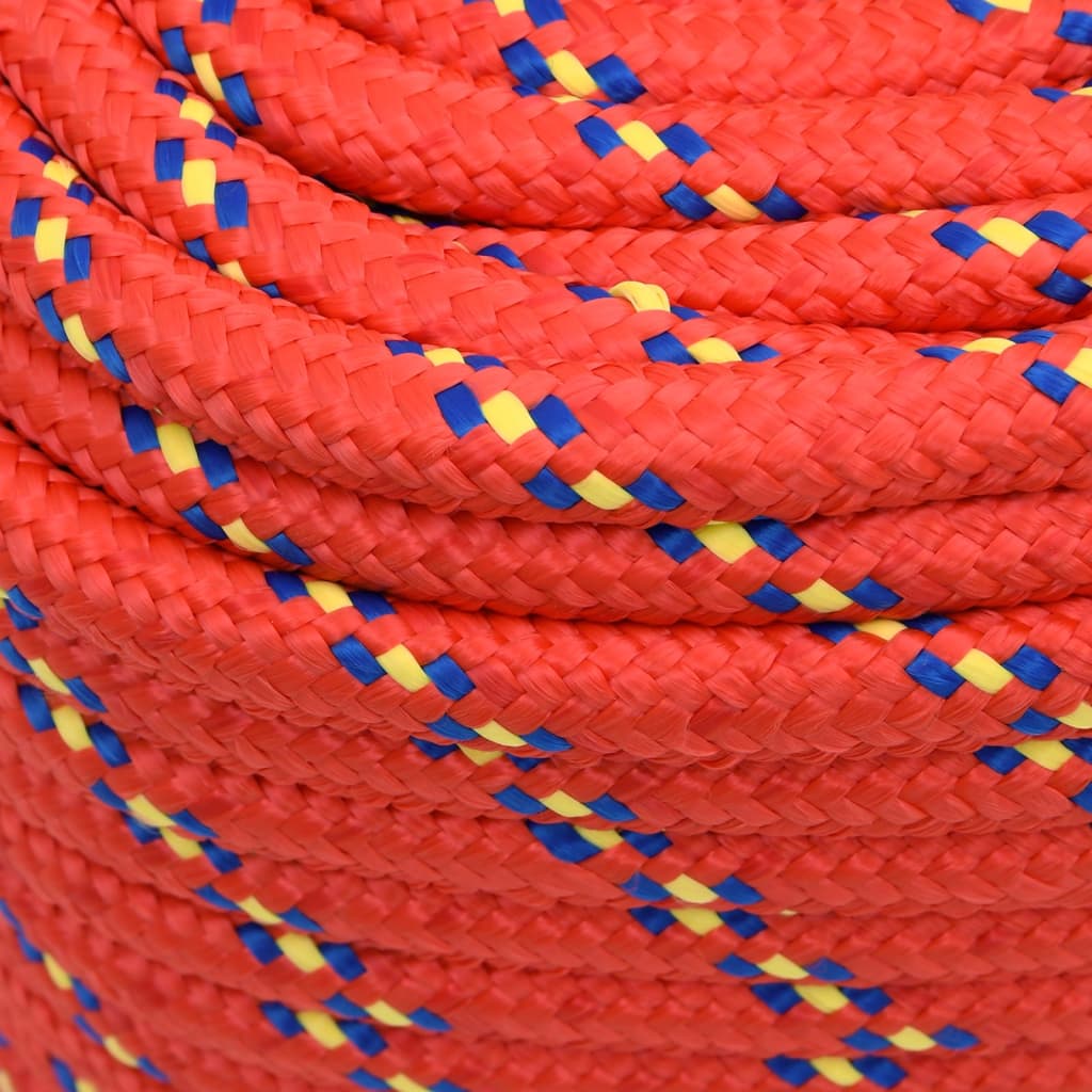 Boat Rope Red 18 mm 100 m Polypropylene