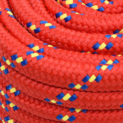 Boat Rope Red 20 mm 25 m Polypropylene