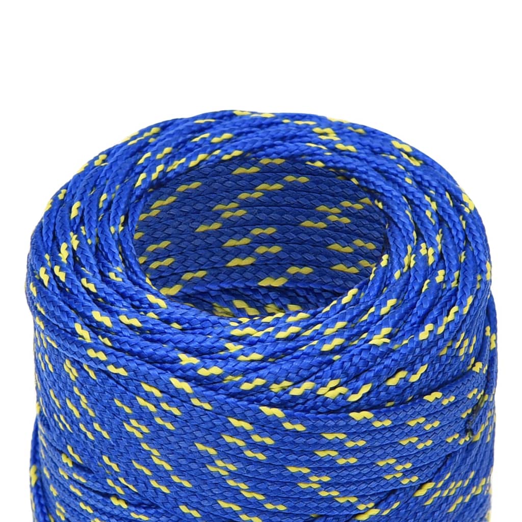 Boat Rope Blue 2 mm 100 m Polypropylene