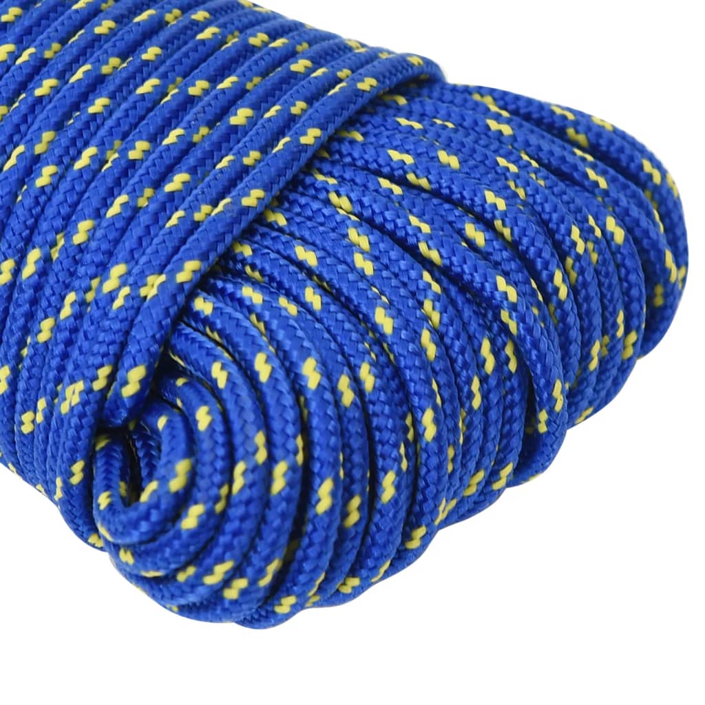 Boat Rope Blue 4 mm 50 m Polypropylene