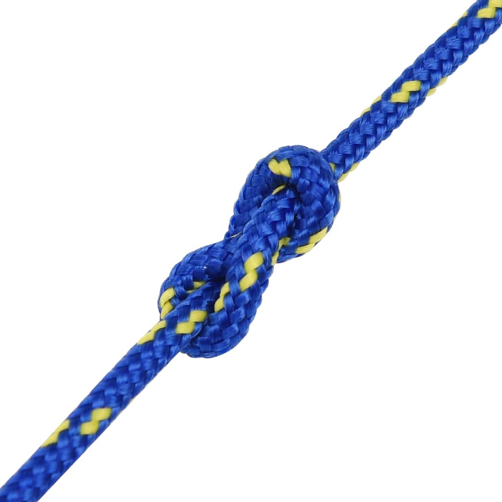 Boat Rope Blue 4 mm 500 m Polypropylene