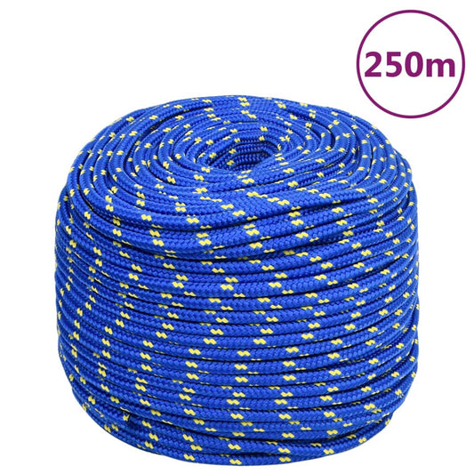 Boat Rope Blue 8 mm 250 m Polypropylene