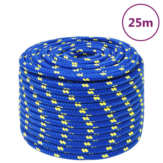 Boat Rope Blue 14 mm 25 m Polypropylene