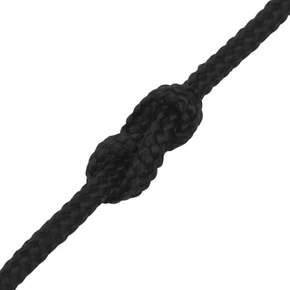 Boat Rope Full Black 2 mm 25 m Polypropylene