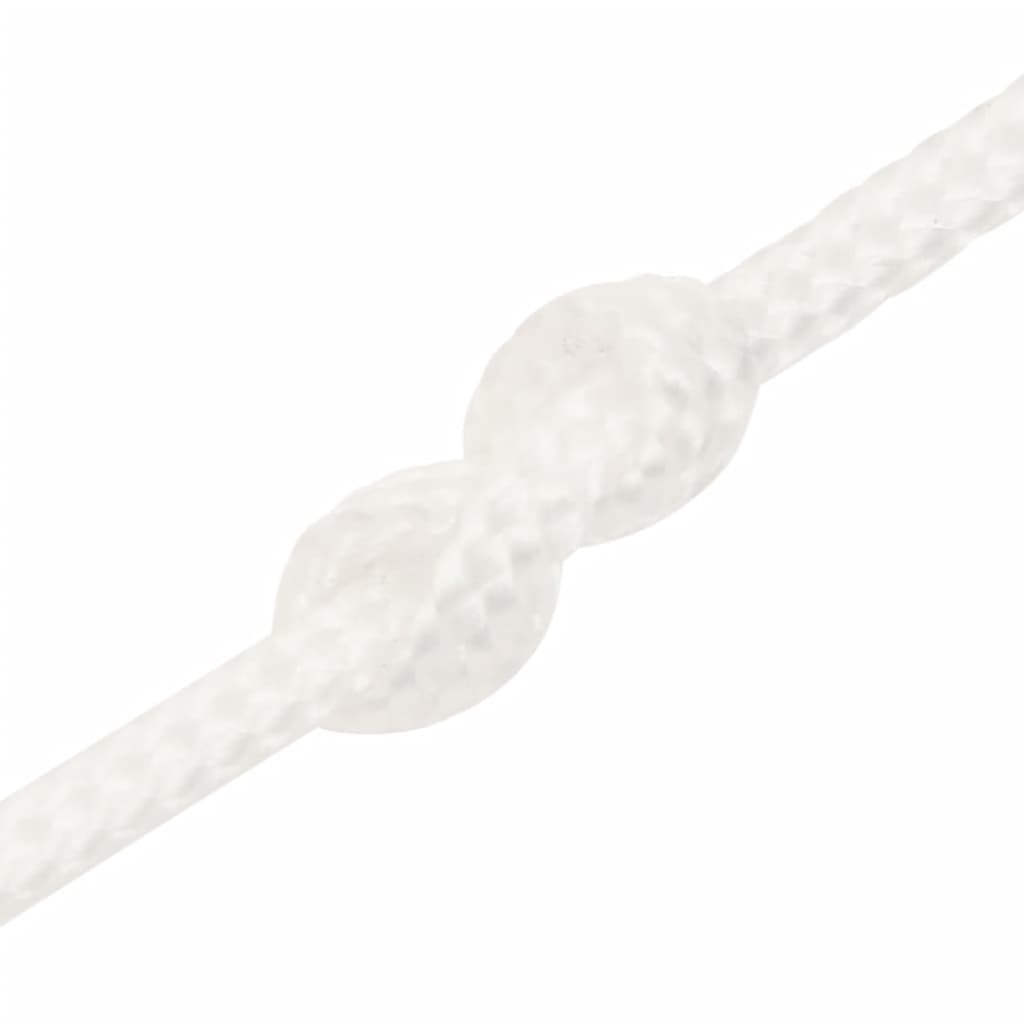 Boat Rope Full White 2 mm 25 m Polypropylene