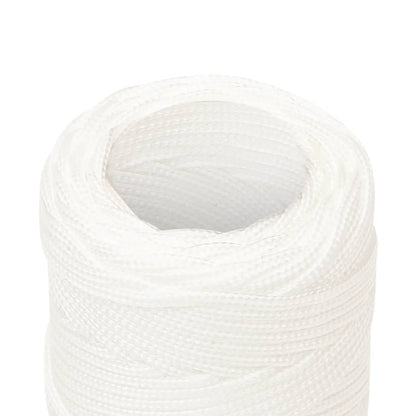 Boat Rope Full White 2 mm 100 m Polypropylene