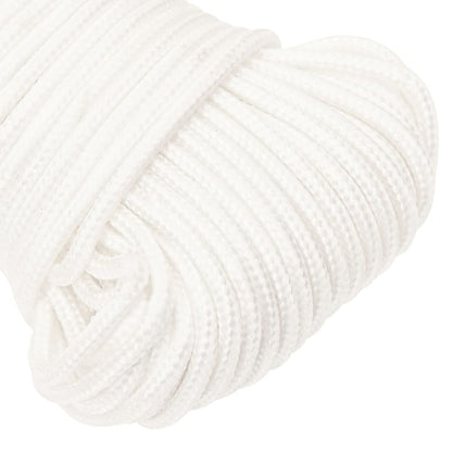 Boat Rope Full White 5 mm 50 m Polypropylene