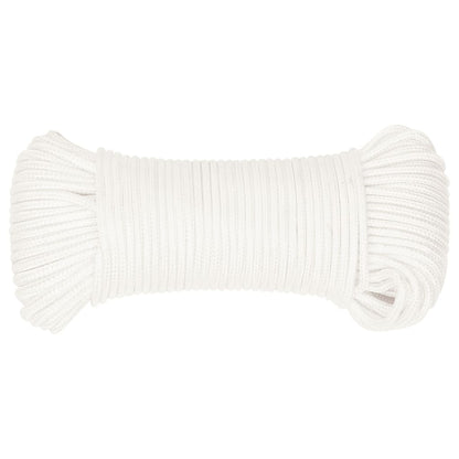 Boat Rope Full White 5 mm 100 m Polypropylene