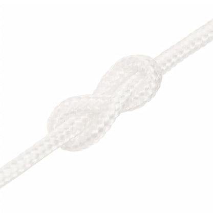 Boat Rope Full White 5 mm 100 m Polypropylene