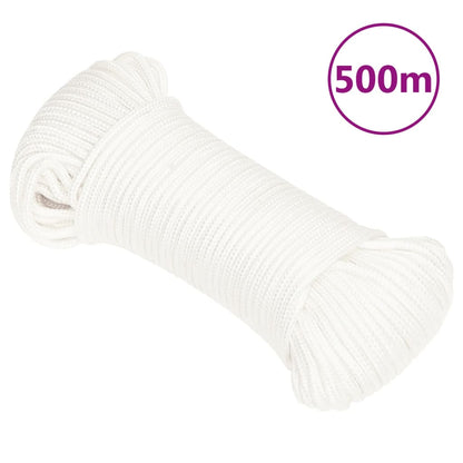 Boat Rope Full White 5 mm 500 m Polypropylene
