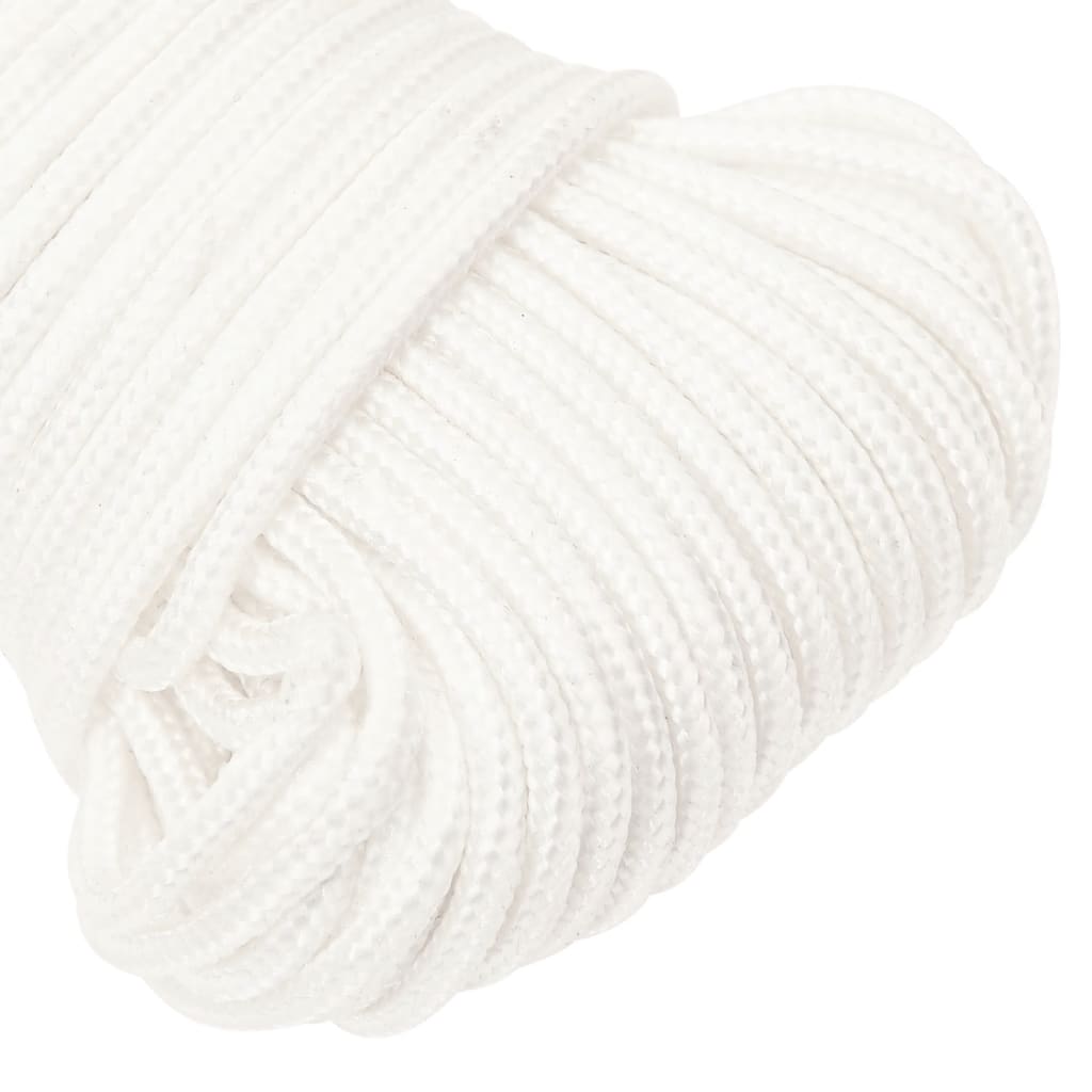 Boat Rope Full White 5 mm 500 m Polypropylene
