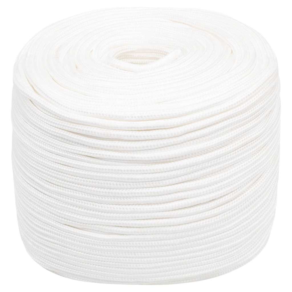 Boat Rope Full White 6 mm 500 m Polypropylene