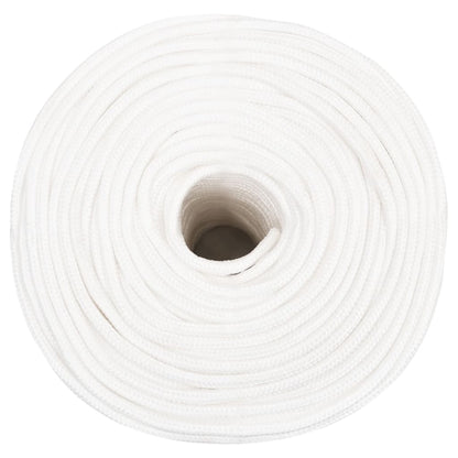 Boat Rope Full White 8 mm 50 m Polypropylene