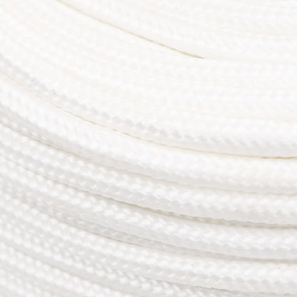 Boat Rope Full White 8 mm 100 m Polypropylene