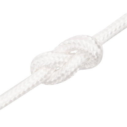 Boat Rope Full White 10 mm 100 m Polypropylene