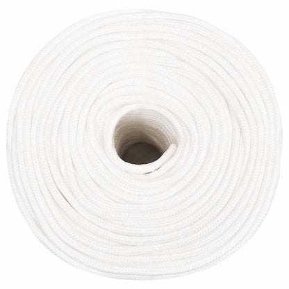 Boat Rope Full White 10 mm 250 m Polypropylene