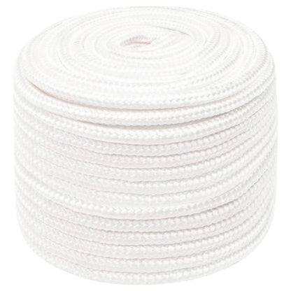 Boat Rope Full White 12 mm 25 m Polypropylene