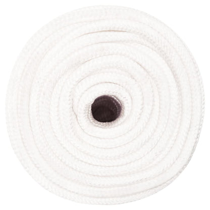 Boat Rope Full White 12 mm 50 m Polypropylene