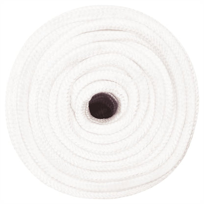 Boat Rope Full White 12 mm 250 m Polypropylene